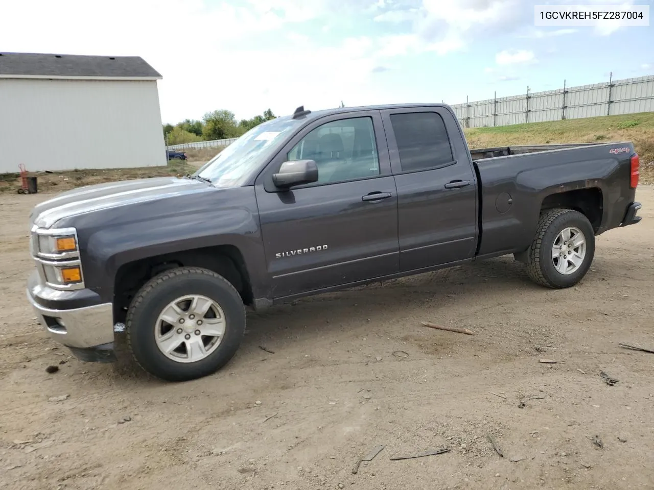 1GCVKREH5FZ287004 2015 Chevrolet Silverado K1500 Lt