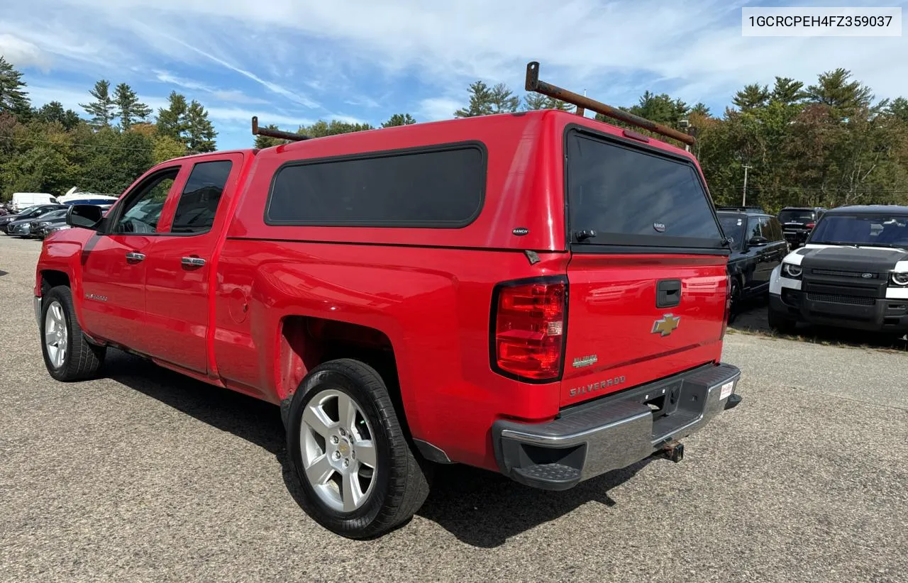 2015 Chevrolet Silverado C1500 VIN: 1GCRCPEH4FZ359037 Lot: 73840834