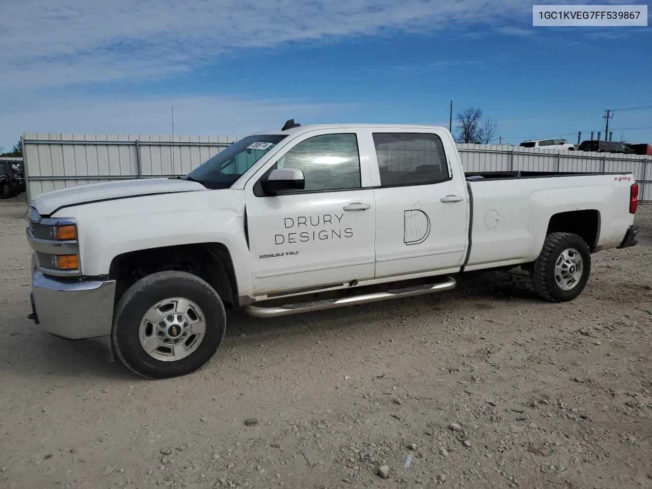 2015 Chevrolet Silverado K2500 Heavy Duty Lt VIN: 1GC1KVEG7FF539867 Lot: 73955774