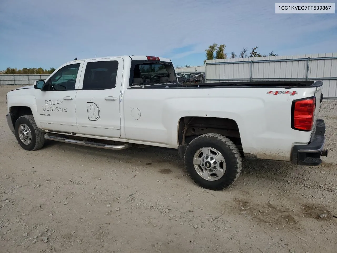 2015 Chevrolet Silverado K2500 Heavy Duty Lt VIN: 1GC1KVEG7FF539867 Lot: 73955774