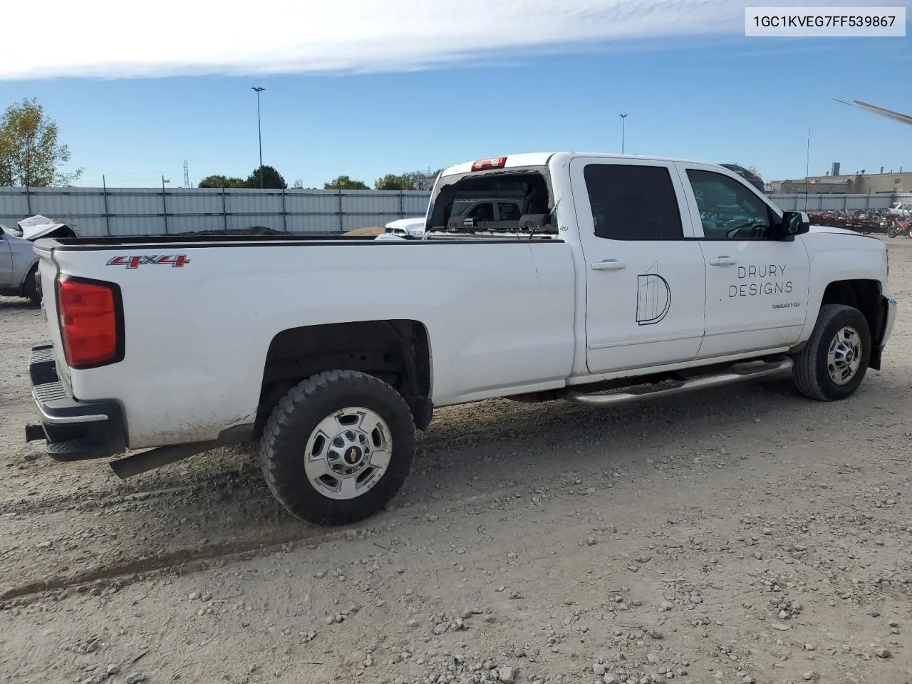 2015 Chevrolet Silverado K2500 Heavy Duty Lt VIN: 1GC1KVEG7FF539867 Lot: 73955774