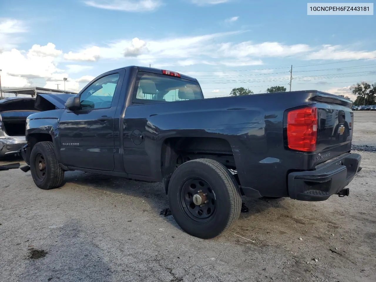 2015 Chevrolet Silverado C1500 VIN: 1GCNCPEH6FZ443181 Lot: 74022184