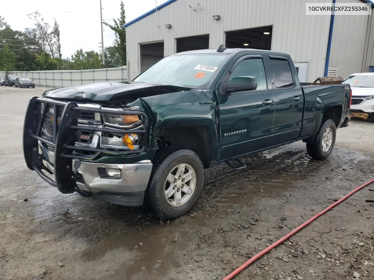 1GCVKRECXFZ255346 2015 Chevrolet Silverado K1500 Lt