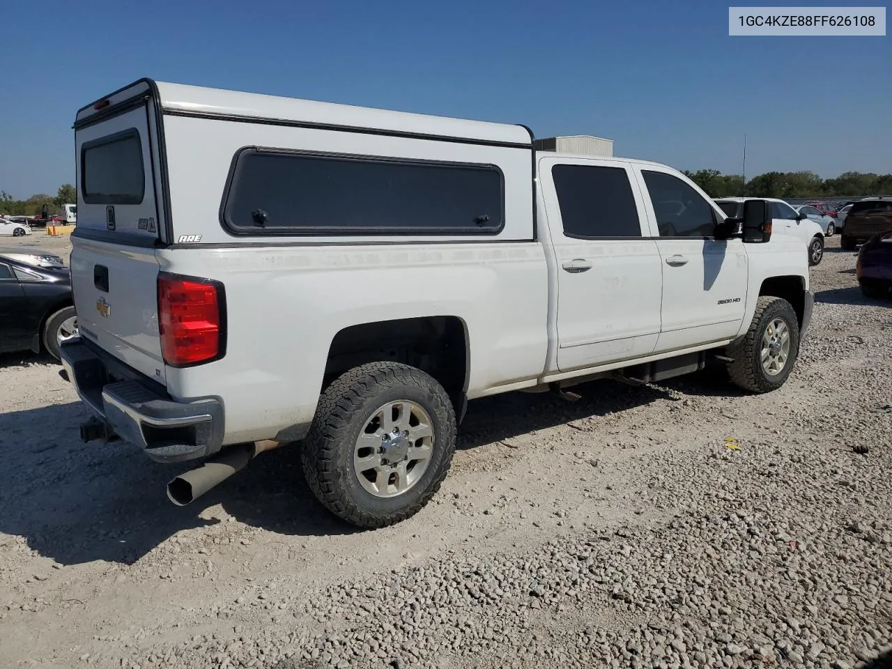 2015 Chevrolet Silverado K3500 Lt VIN: 1GC4KZE88FF626108 Lot: 74246954