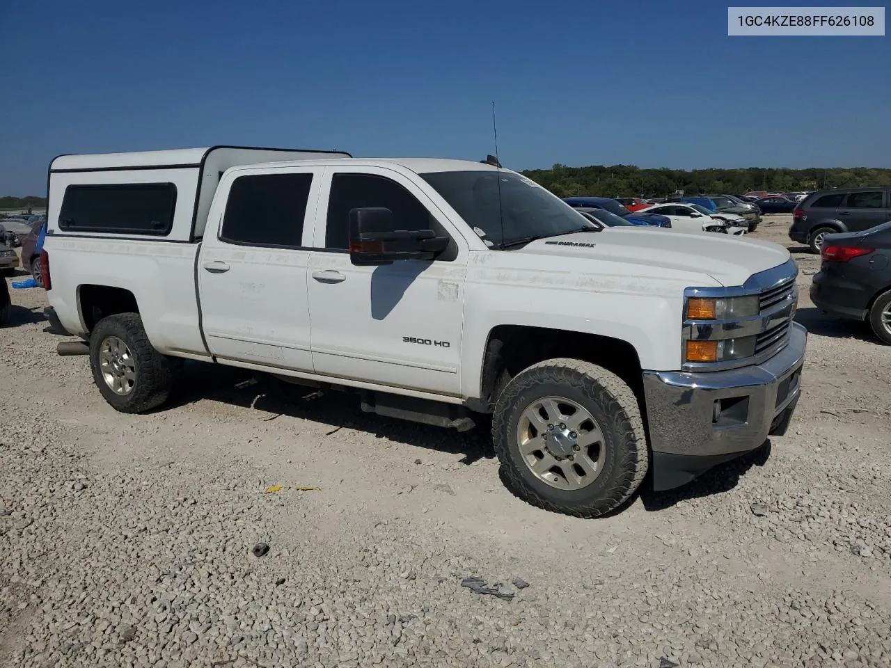 1GC4KZE88FF626108 2015 Chevrolet Silverado K3500 Lt