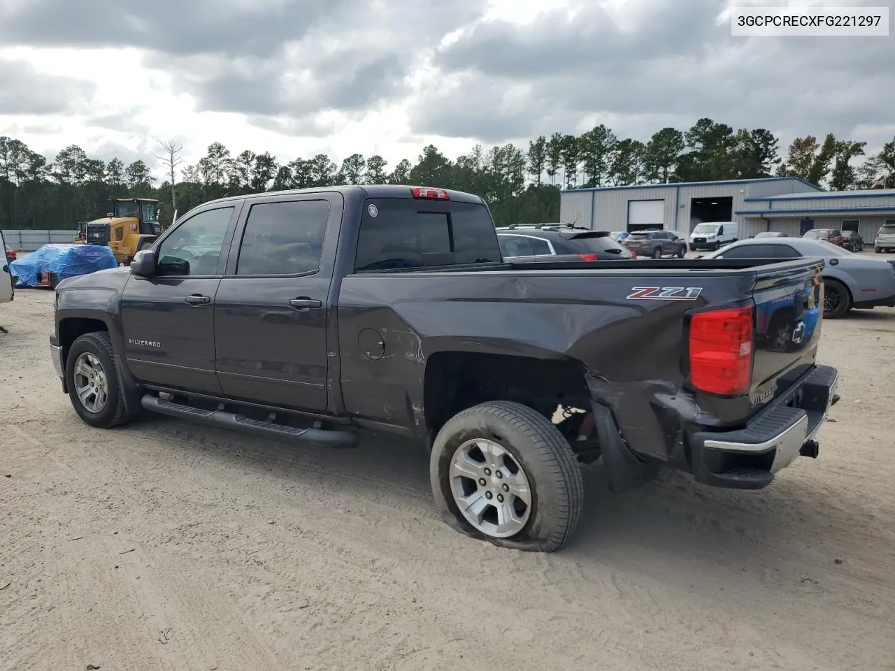 2015 Chevrolet Silverado C1500 Lt VIN: 3GCPCRECXFG221297 Lot: 74254234