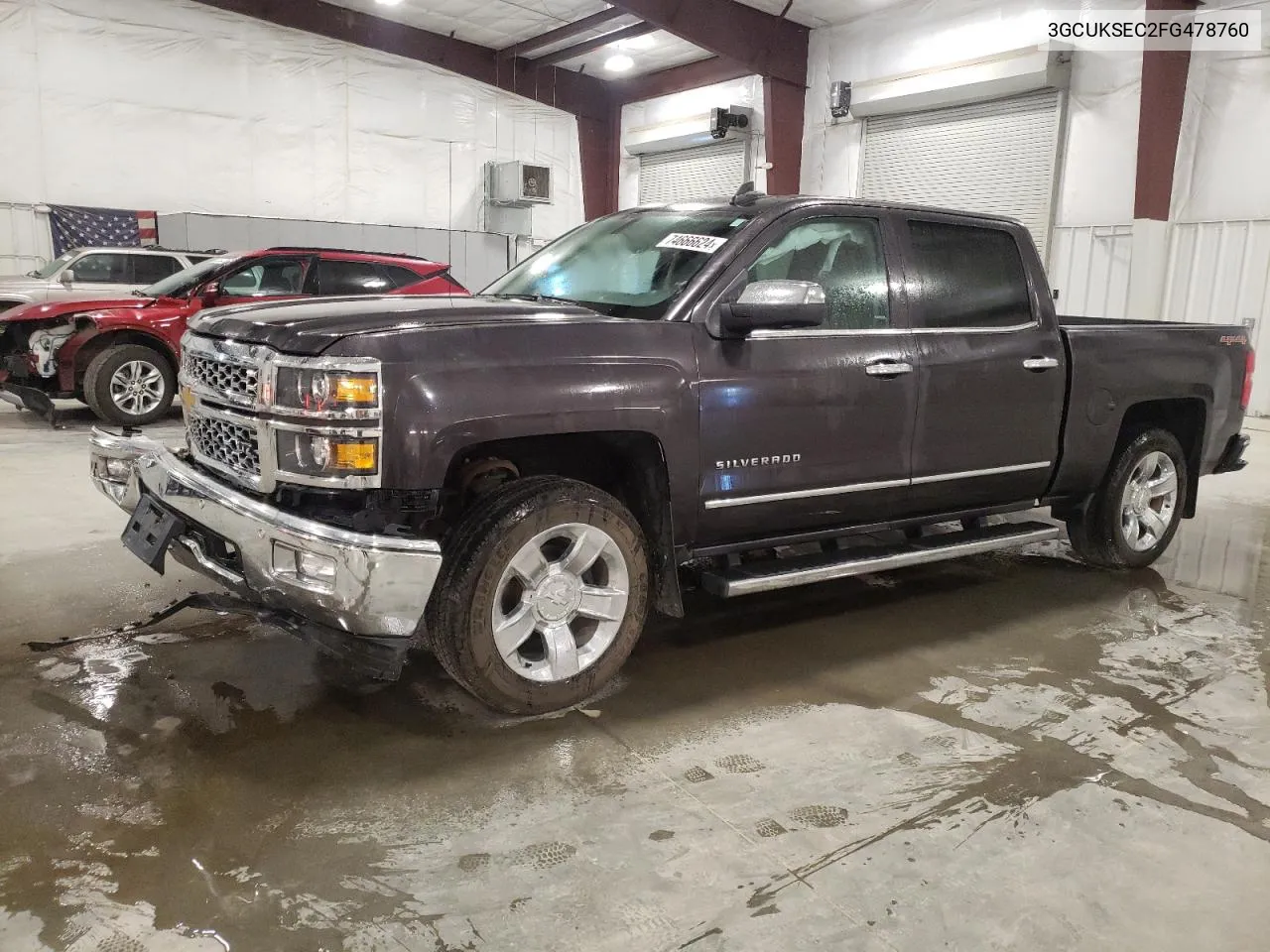 3GCUKSEC2FG478760 2015 Chevrolet Silverado K1500 Ltz