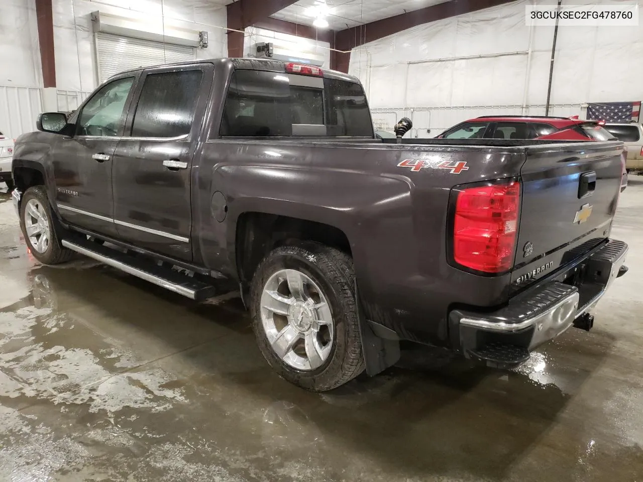 2015 Chevrolet Silverado K1500 Ltz VIN: 3GCUKSEC2FG478760 Lot: 74666624