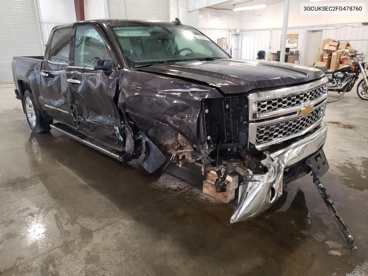 3GCUKSEC2FG478760 2015 Chevrolet Silverado K1500 Ltz