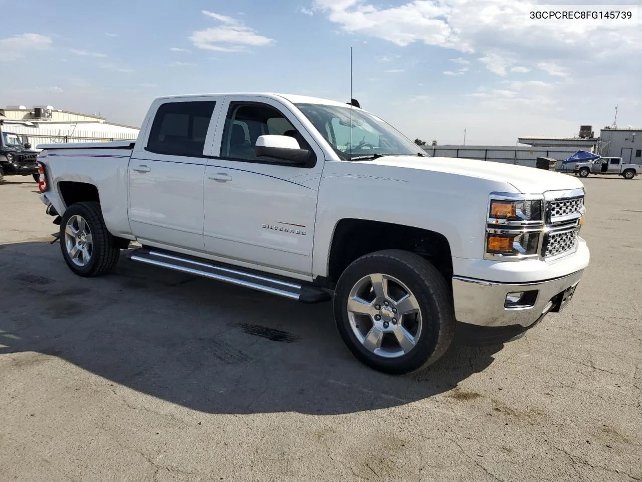 2015 Chevrolet Silverado C1500 Lt VIN: 3GCPCREC8FG145739 Lot: 74890634