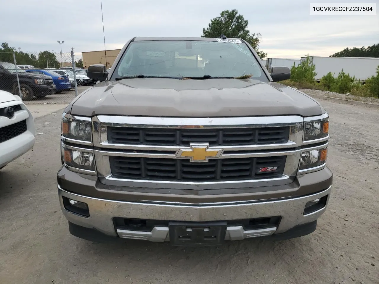 2015 Chevrolet Silverado K1500 Lt VIN: 1GCVKREC0FZ237504 Lot: 74944044