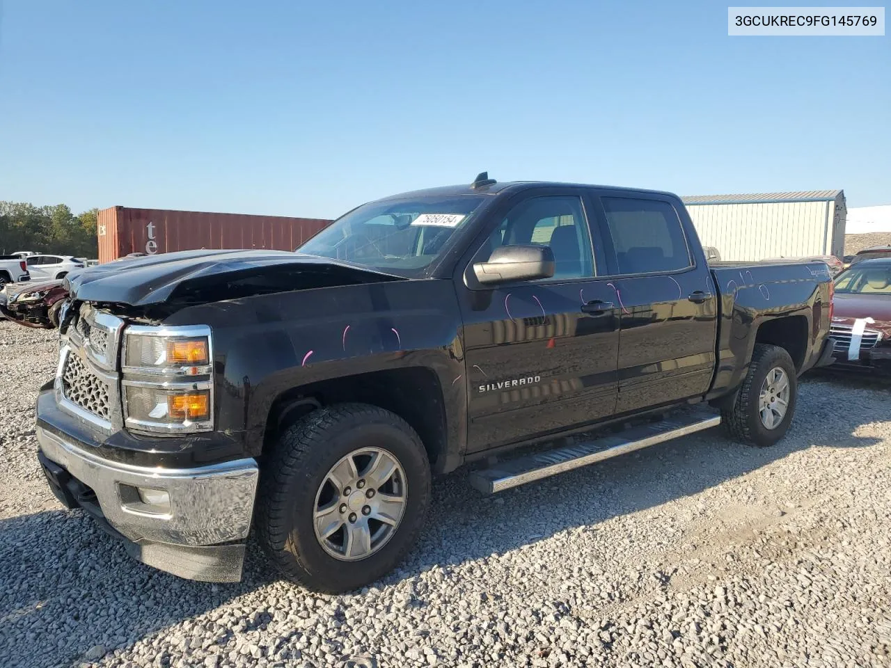 2015 Chevrolet Silverado K1500 Lt VIN: 3GCUKREC9FG145769 Lot: 75050154