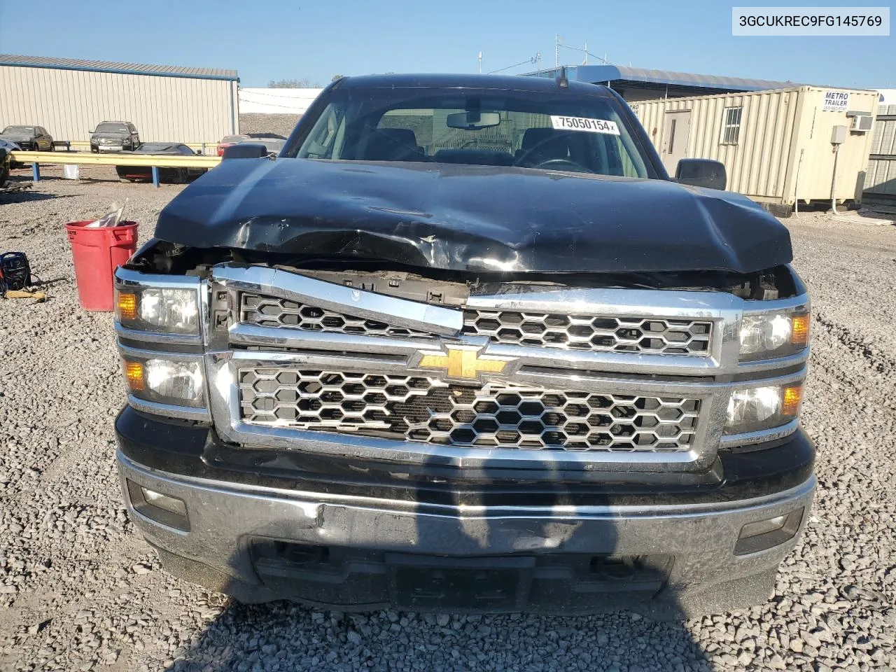 2015 Chevrolet Silverado K1500 Lt VIN: 3GCUKREC9FG145769 Lot: 75050154