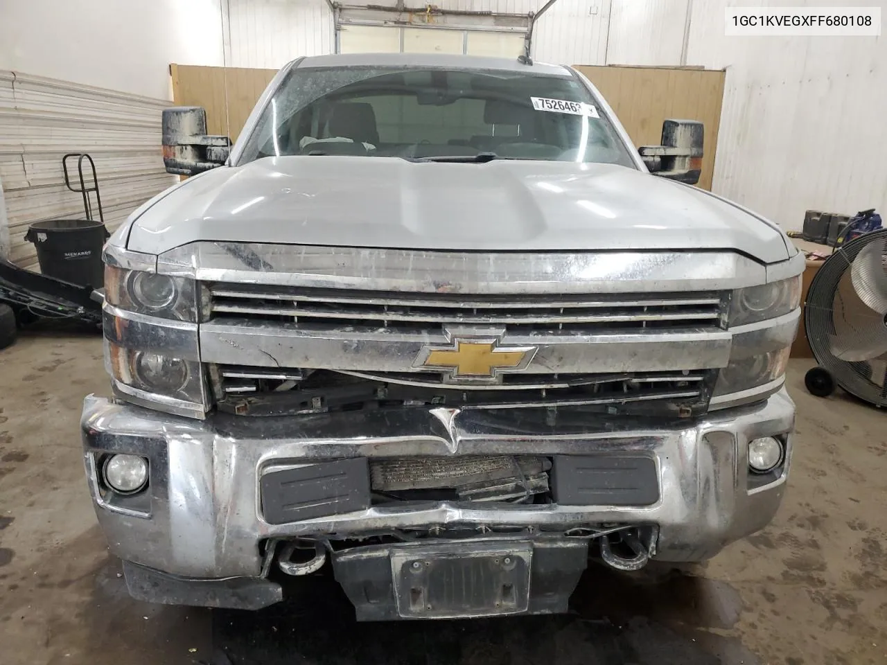 2015 Chevrolet Silverado K2500 Heavy Duty Lt VIN: 1GC1KVEGXFF680108 Lot: 75264634