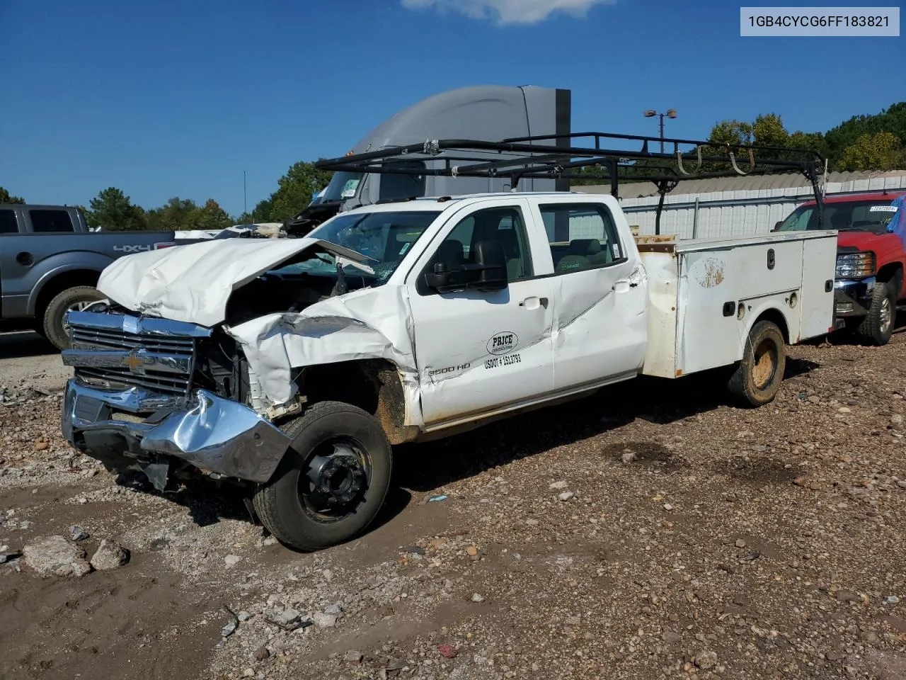 2015 Chevrolet Silverado C3500 VIN: 1GB4CYCG6FF183821 Lot: 75392734