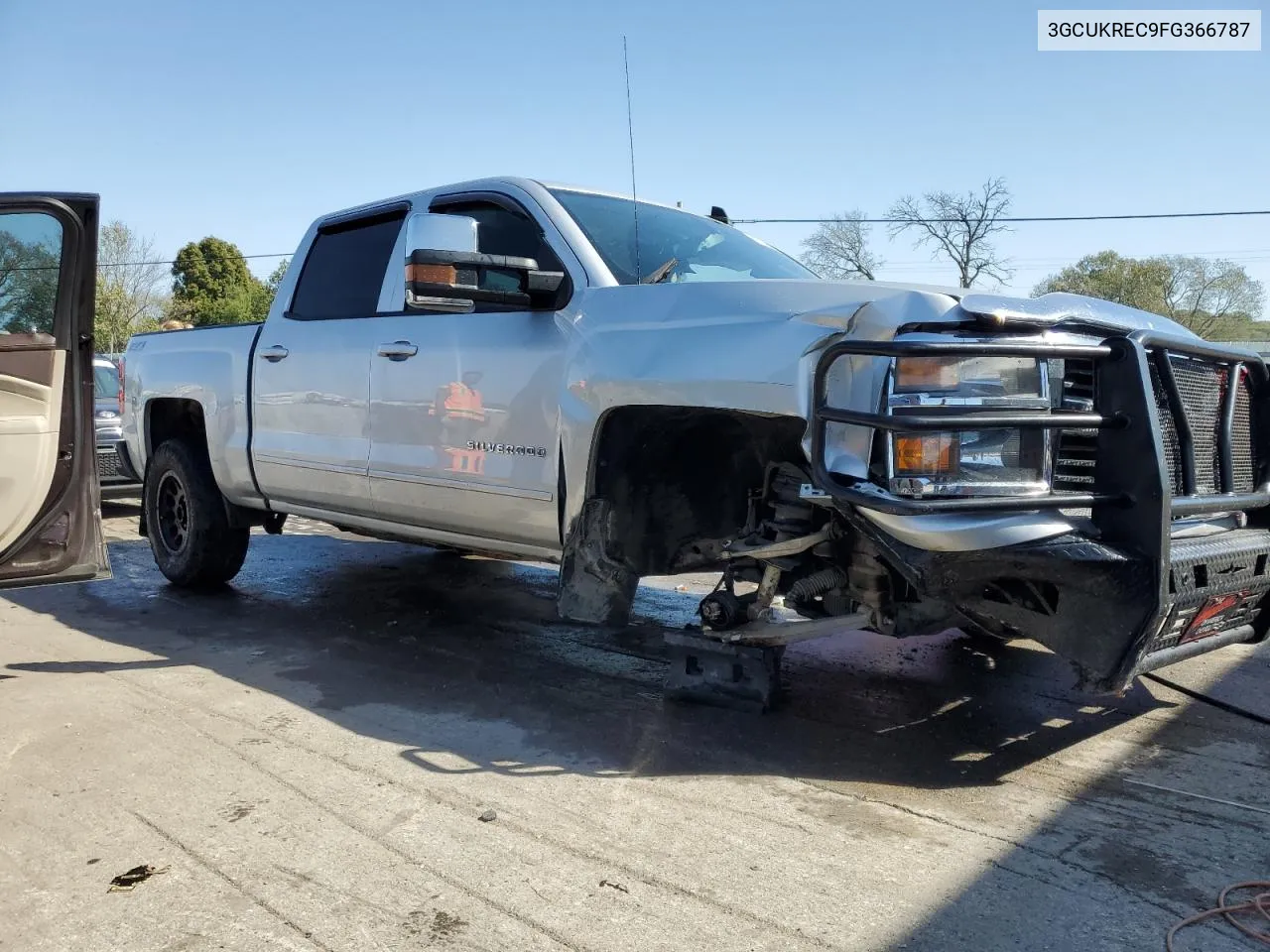 2015 Chevrolet Silverado K1500 Lt VIN: 3GCUKREC9FG366787 Lot: 75436424