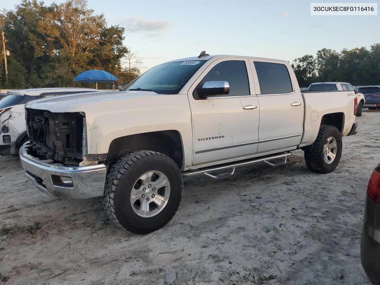 3GCUKSEC8FG116416 2015 Chevrolet Silverado K1500 Ltz