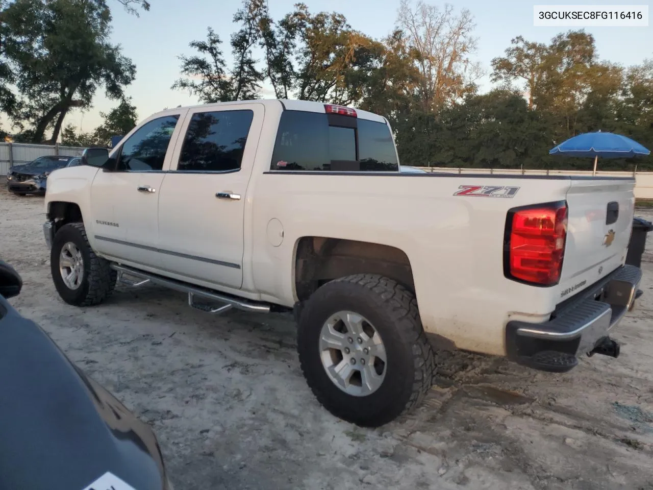 3GCUKSEC8FG116416 2015 Chevrolet Silverado K1500 Ltz