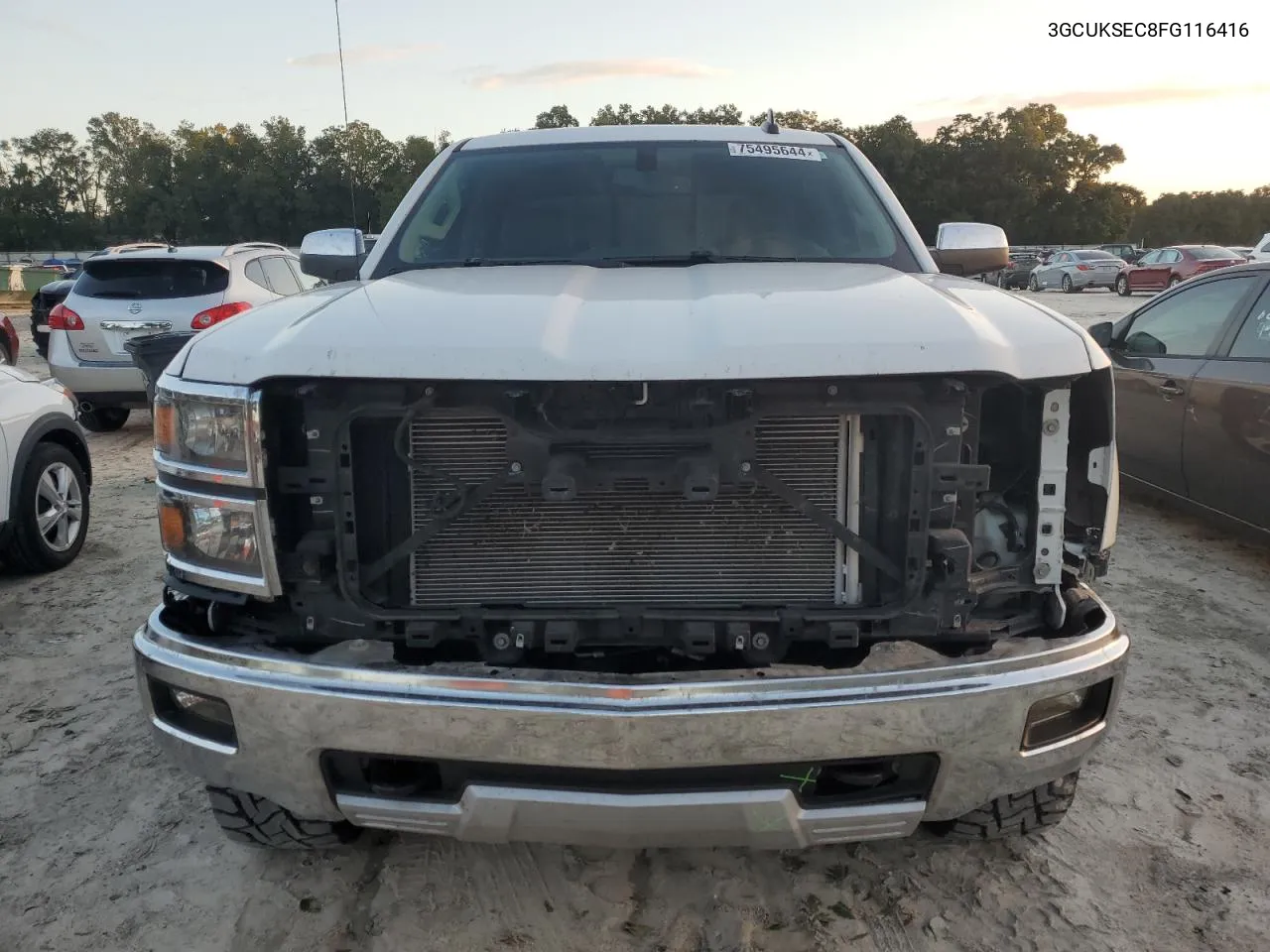 3GCUKSEC8FG116416 2015 Chevrolet Silverado K1500 Ltz