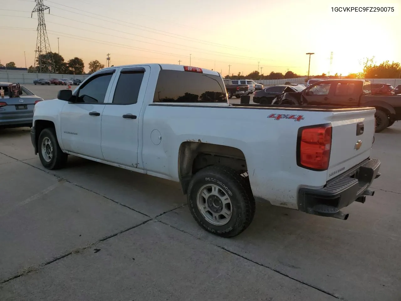 2015 Chevrolet Silverado K1500 VIN: 1GCVKPEC9FZ290075 Lot: 75508964