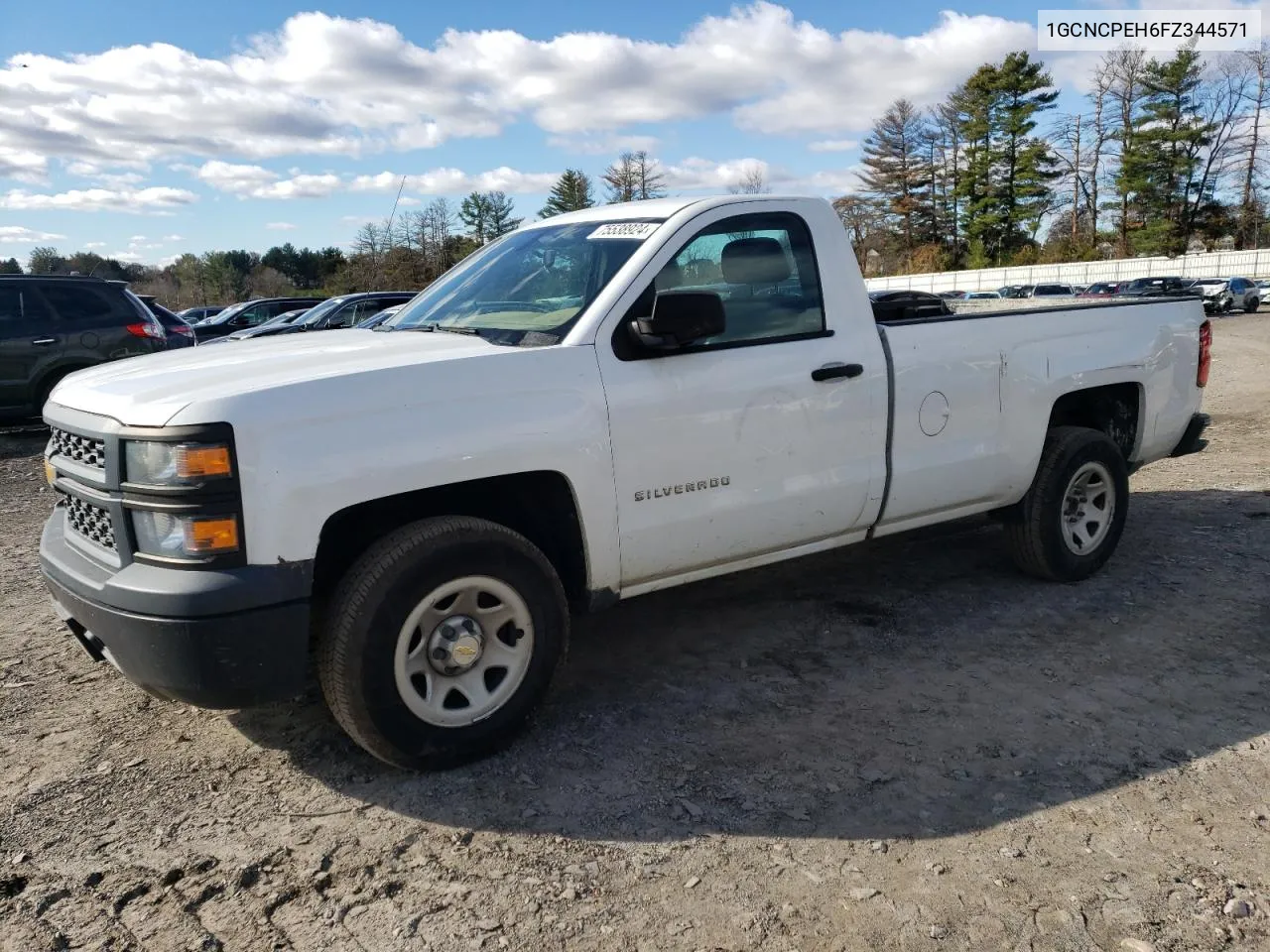 2015 Chevrolet Silverado C1500 VIN: 1GCNCPEH6FZ344571 Lot: 75538924