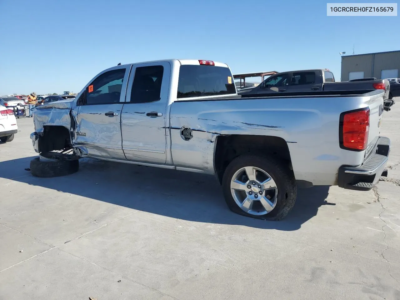 2015 Chevrolet Silverado C1500 Lt VIN: 1GCRCREH0FZ165679 Lot: 75555724