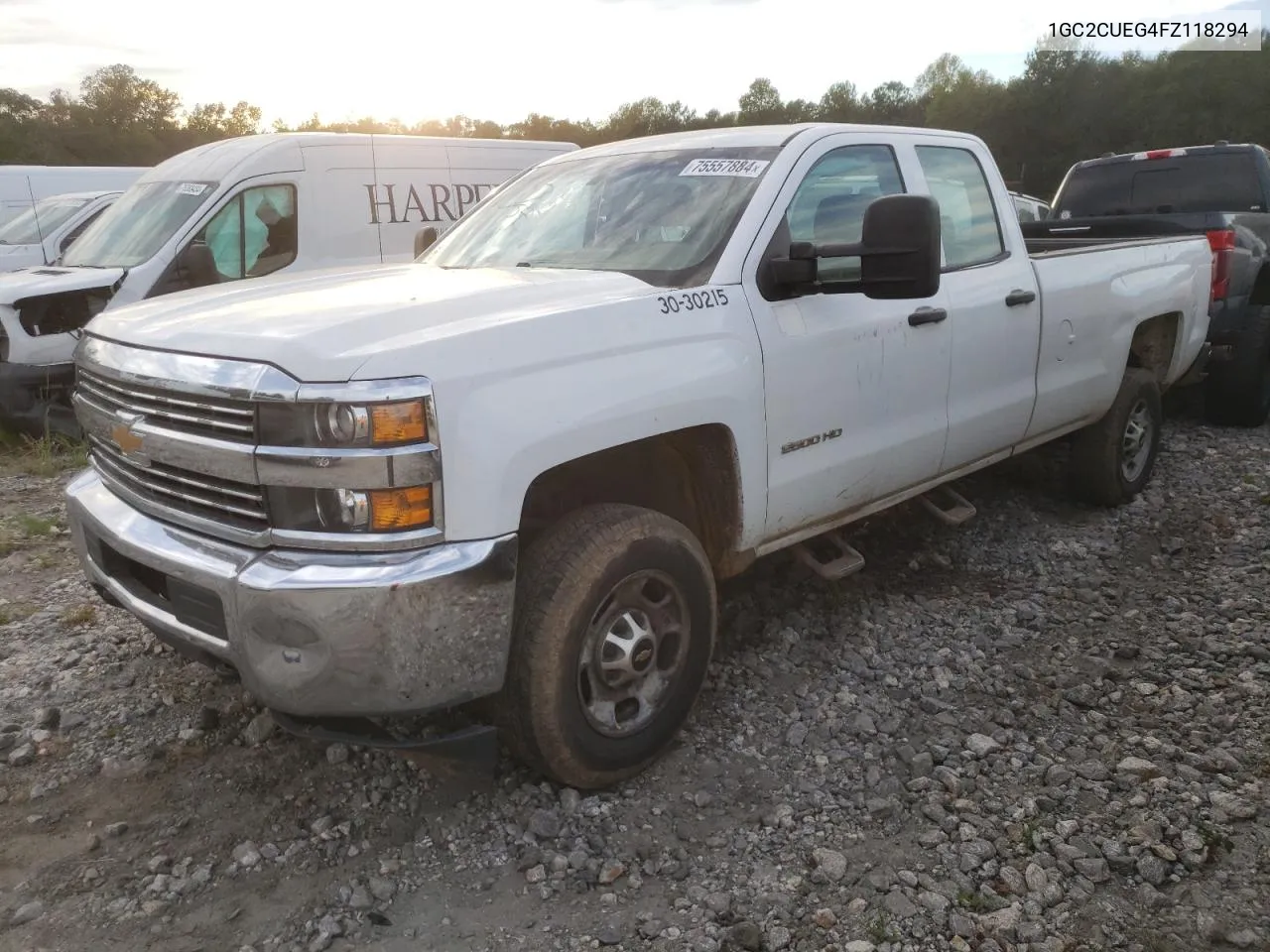 2015 Chevrolet Silverado C2500 Heavy Duty VIN: 1GC2CUEG4FZ118294 Lot: 75557884