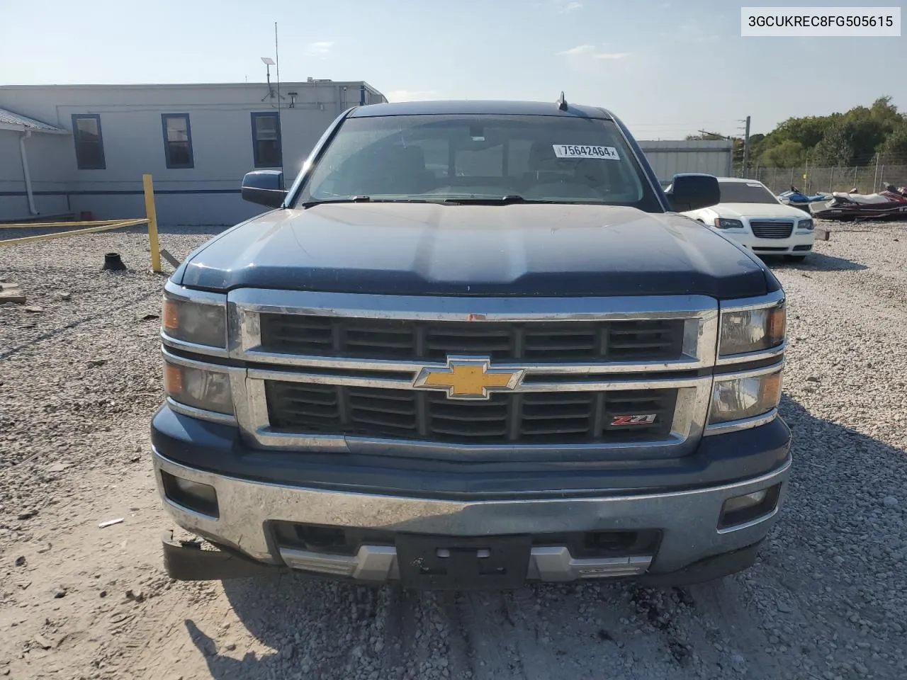 2015 Chevrolet Silverado K1500 Lt VIN: 3GCUKREC8FG505615 Lot: 75642464