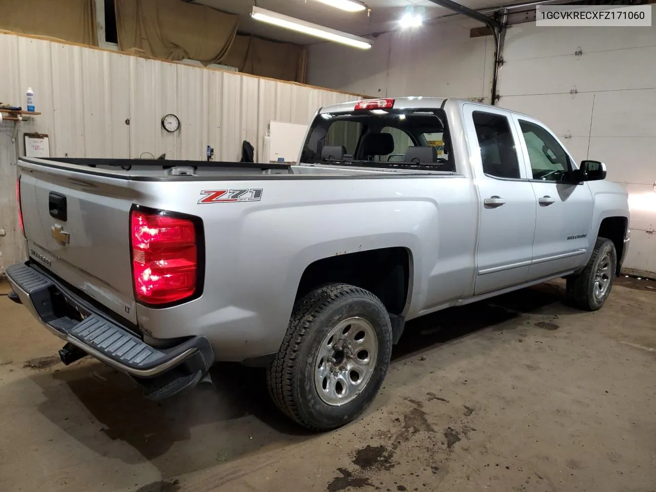 2015 Chevrolet Silverado K1500 Lt VIN: 1GCVKRECXFZ171060 Lot: 75855424