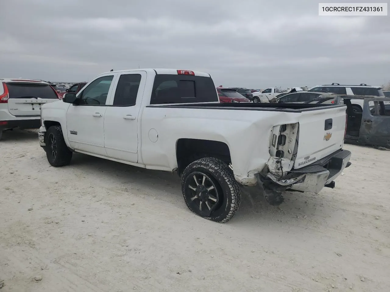 2015 Chevrolet Silverado C1500 Lt VIN: 1GCRCREC1FZ431361 Lot: 75903964