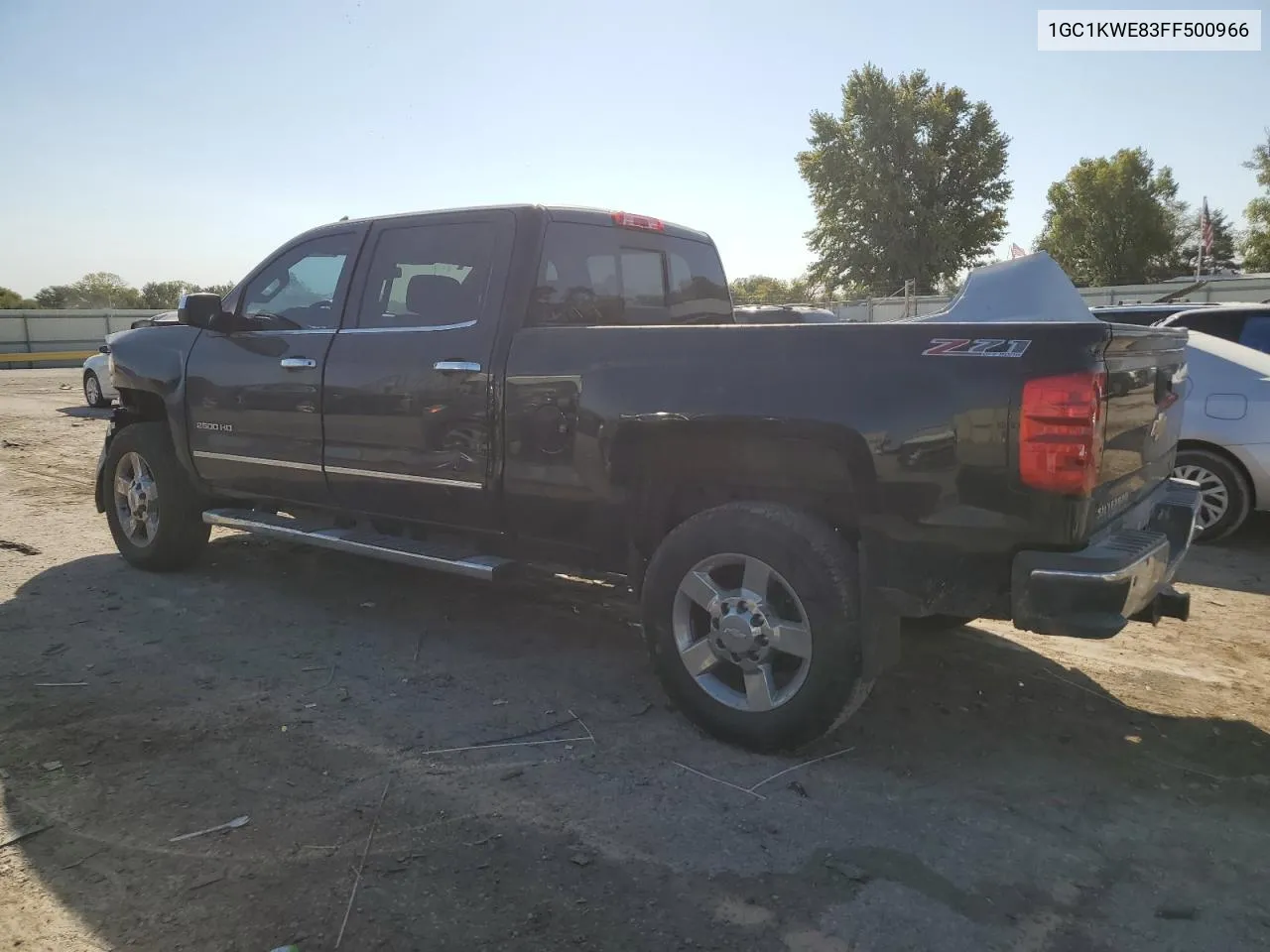 2015 Chevrolet Silverado K2500 Heavy Duty Ltz VIN: 1GC1KWE83FF500966 Lot: 76053664