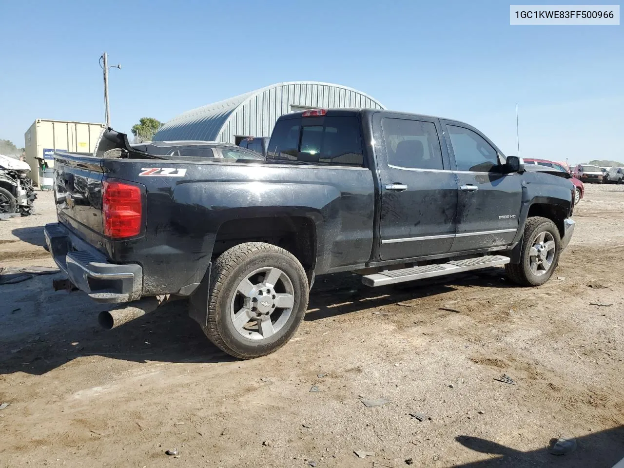 2015 Chevrolet Silverado K2500 Heavy Duty Ltz VIN: 1GC1KWE83FF500966 Lot: 76053664