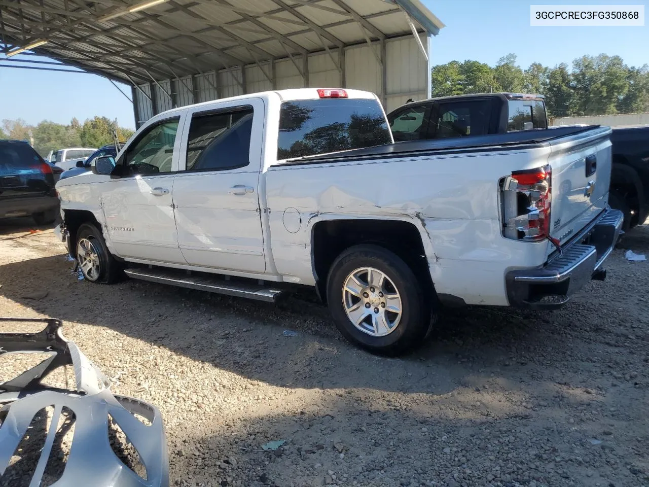 2015 Chevrolet Silverado C1500 Lt VIN: 3GCPCREC3FG350868 Lot: 76076944