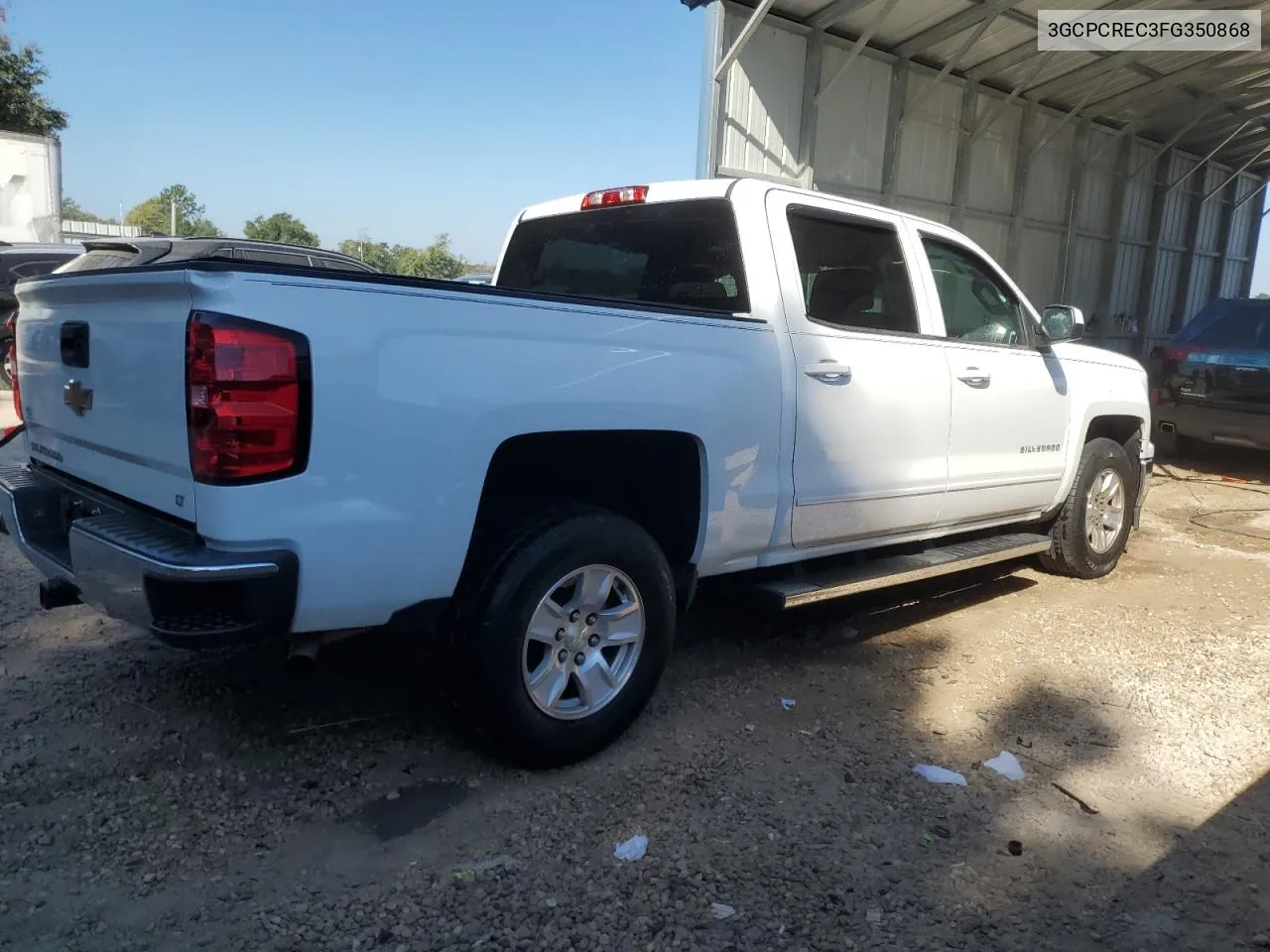 2015 Chevrolet Silverado C1500 Lt VIN: 3GCPCREC3FG350868 Lot: 76076944