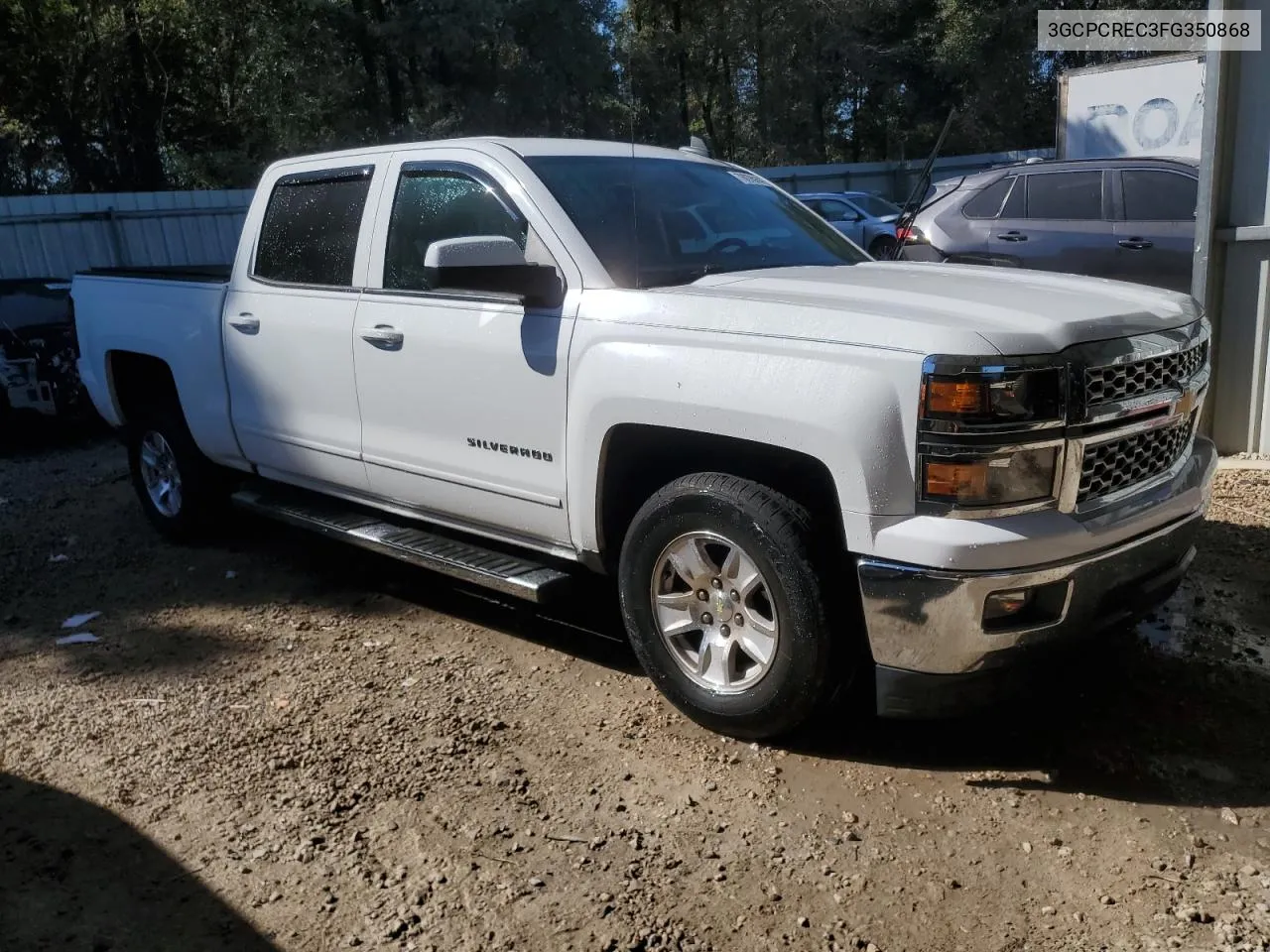 2015 Chevrolet Silverado C1500 Lt VIN: 3GCPCREC3FG350868 Lot: 76076944