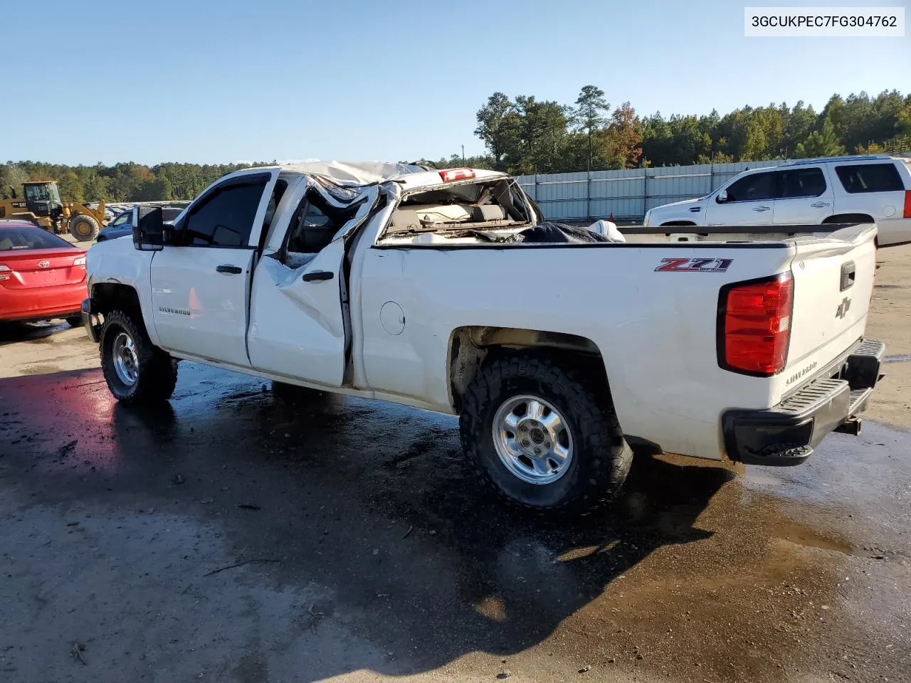 2015 Chevrolet Silverado K1500 VIN: 3GCUKPEC7FG304762 Lot: 76125714