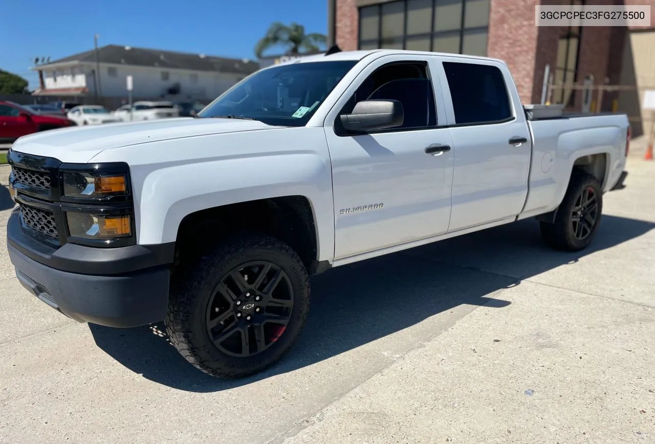 2015 Chevrolet Silverado C1500 VIN: 3GCPCPEC3FG275500 Lot: 76148734