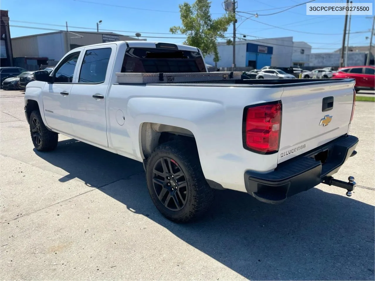 2015 Chevrolet Silverado C1500 VIN: 3GCPCPEC3FG275500 Lot: 76148734