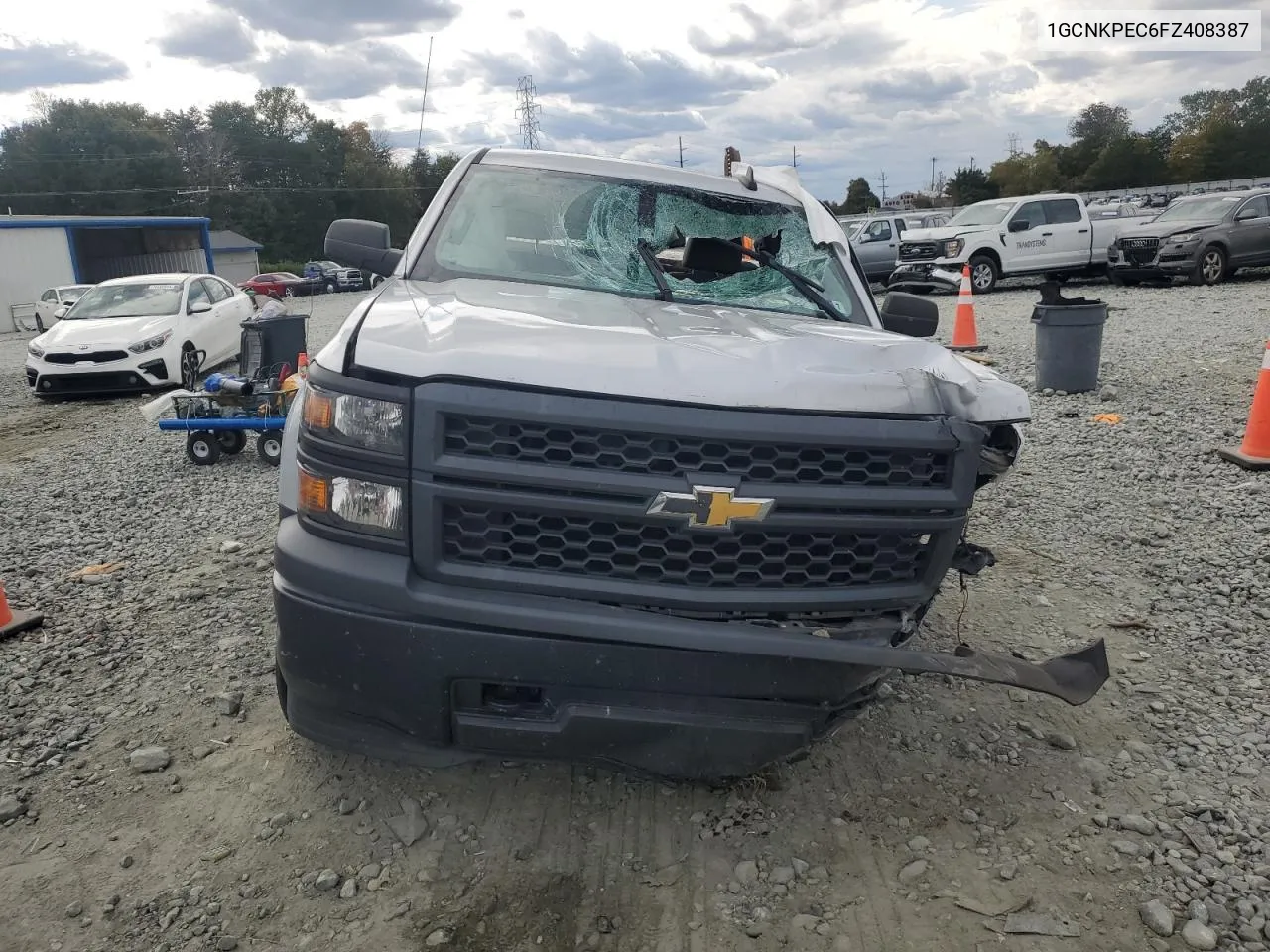 2015 Chevrolet Silverado K1500 VIN: 1GCNKPEC6FZ408387 Lot: 76246774