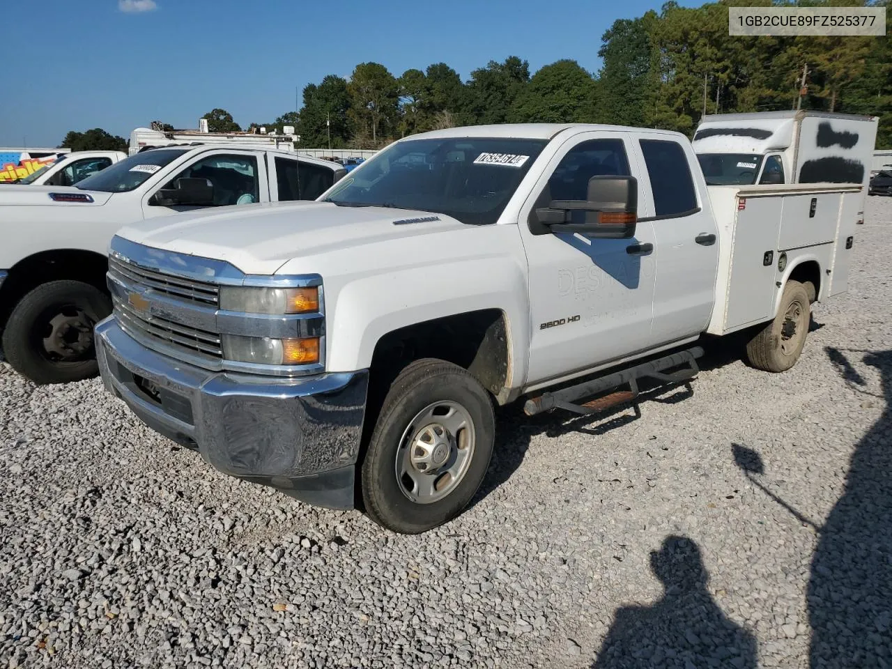 2015 Chevrolet Silverado C2500 Heavy Duty VIN: 1GB2CUE89FZ525377 Lot: 76354674