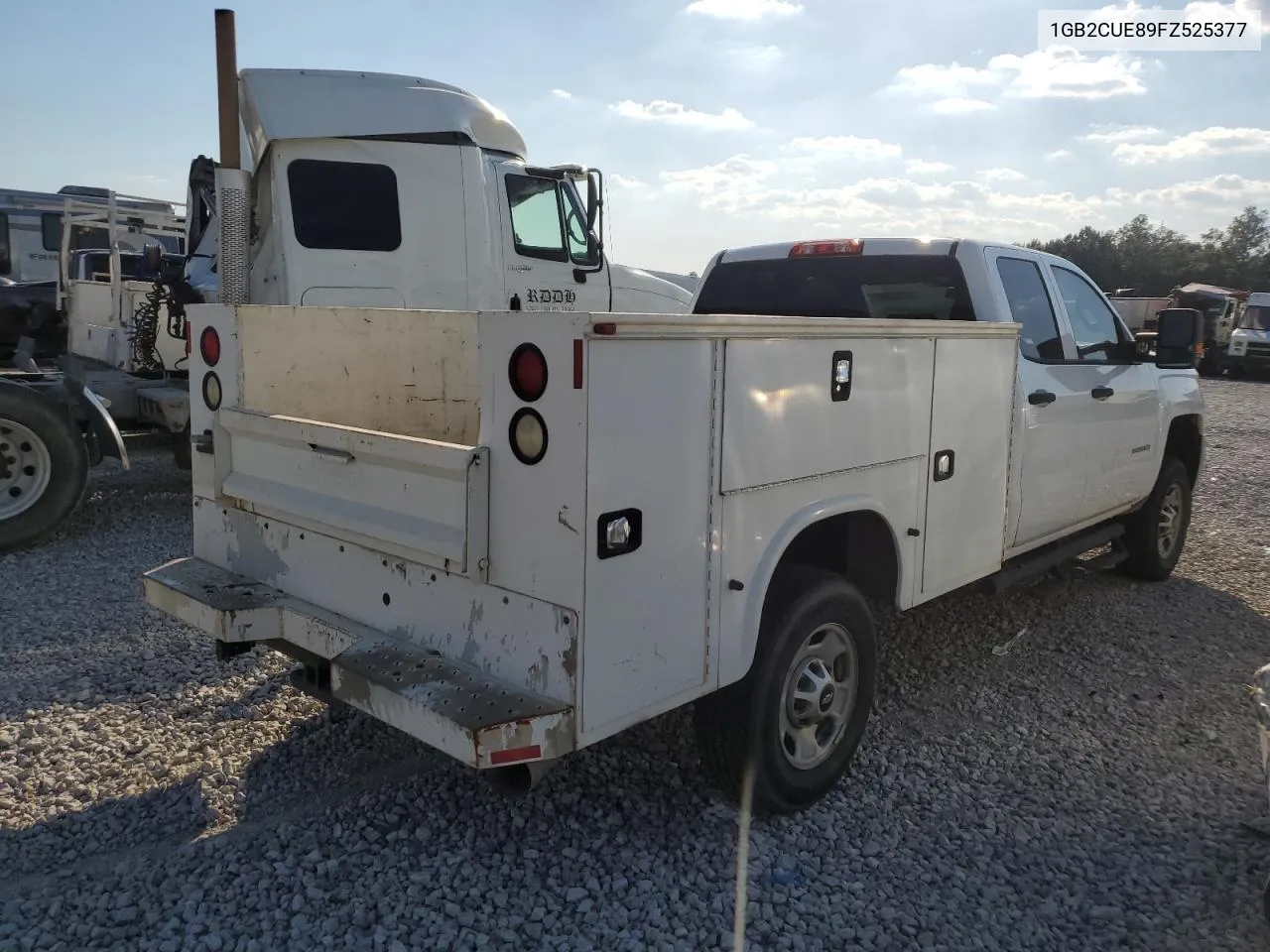 2015 Chevrolet Silverado C2500 Heavy Duty VIN: 1GB2CUE89FZ525377 Lot: 76354674