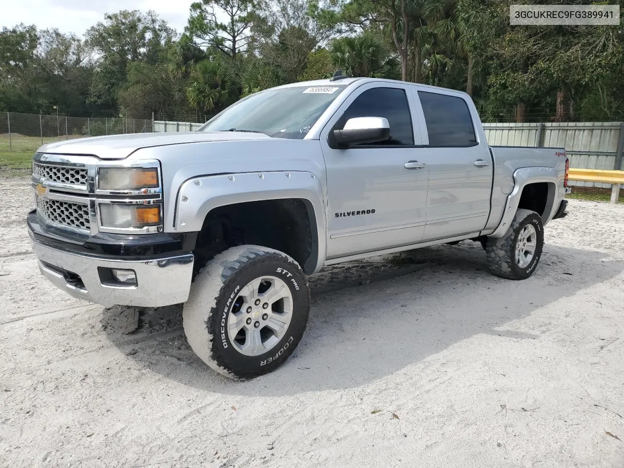 2015 Chevrolet Silverado K1500 Lt VIN: 3GCUKREC9FG389941 Lot: 76366984