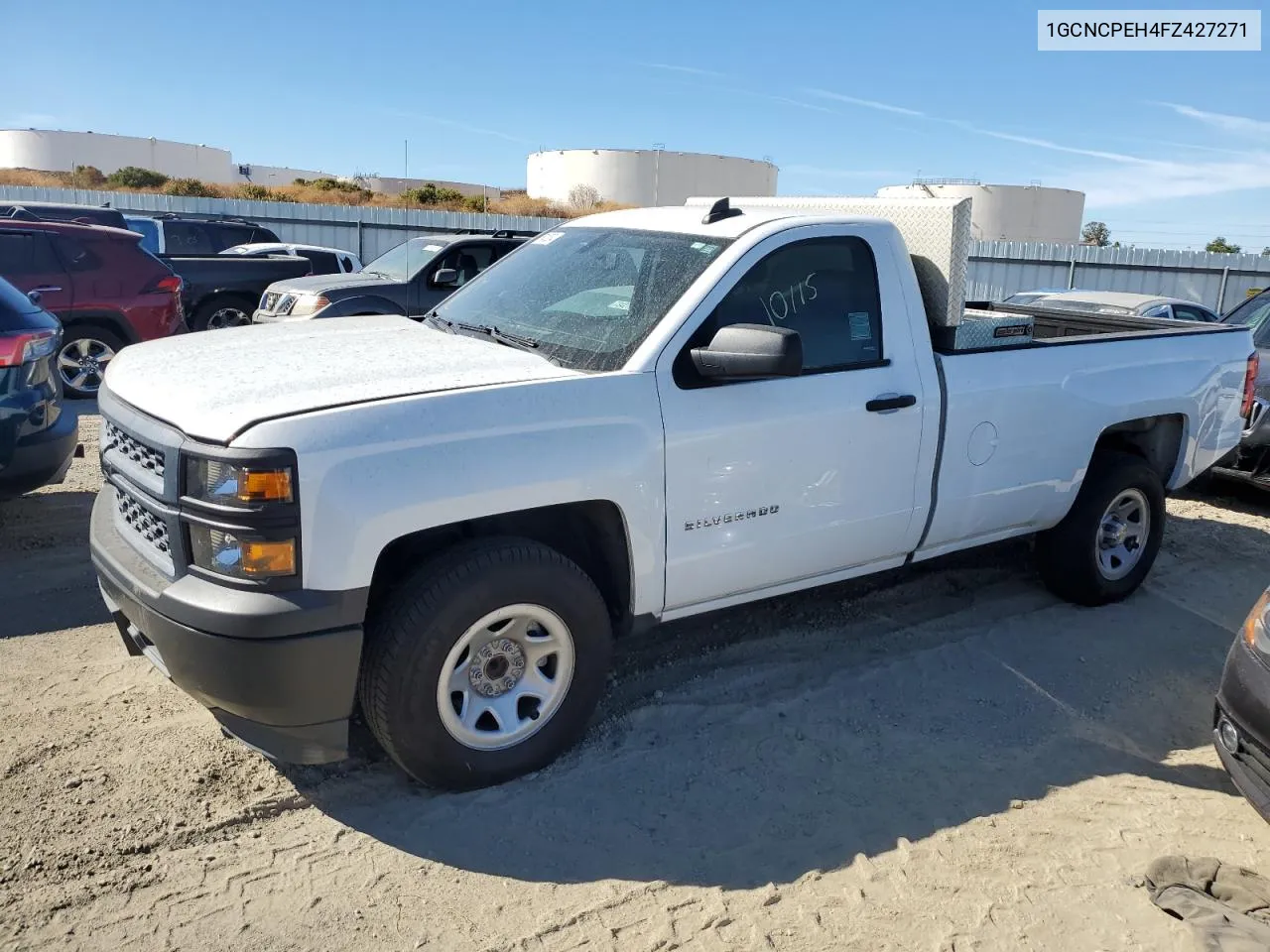 2015 Chevrolet Silverado C1500 VIN: 1GCNCPEH4FZ427271 Lot: 76410034