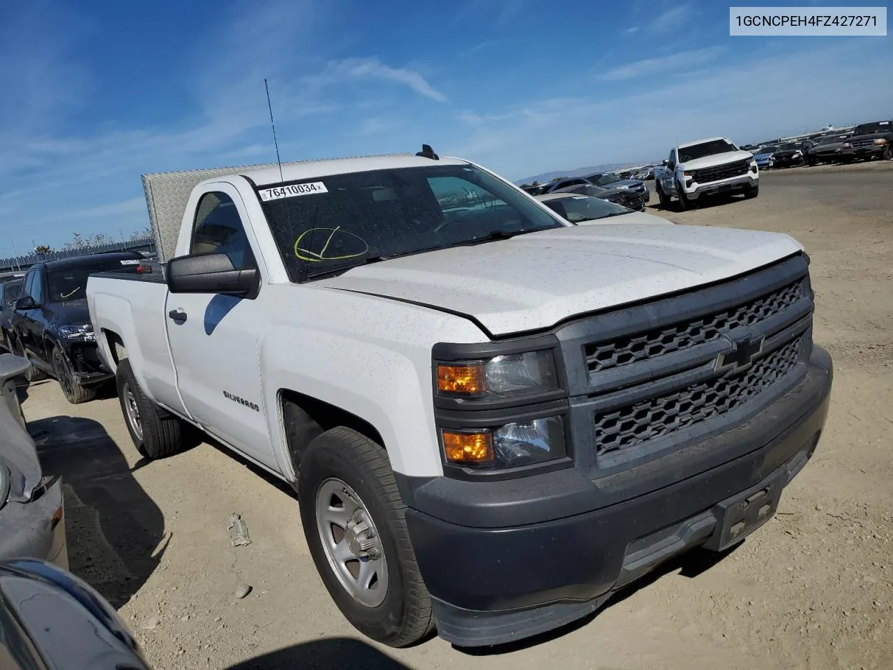 2015 Chevrolet Silverado C1500 VIN: 1GCNCPEH4FZ427271 Lot: 76410034