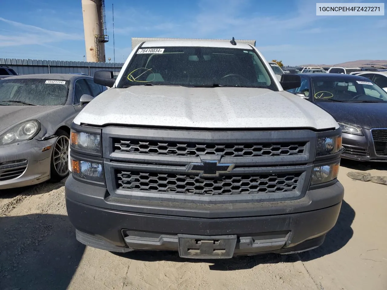 2015 Chevrolet Silverado C1500 VIN: 1GCNCPEH4FZ427271 Lot: 76410034