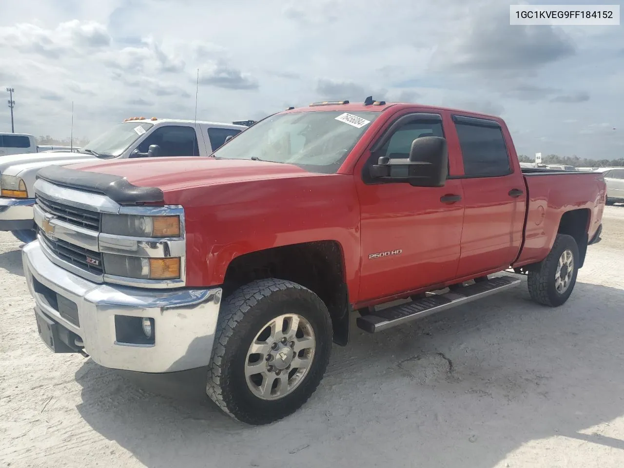 2015 Chevrolet Silverado K2500 Heavy Duty Lt VIN: 1GC1KVEG9FF184152 Lot: 76456084