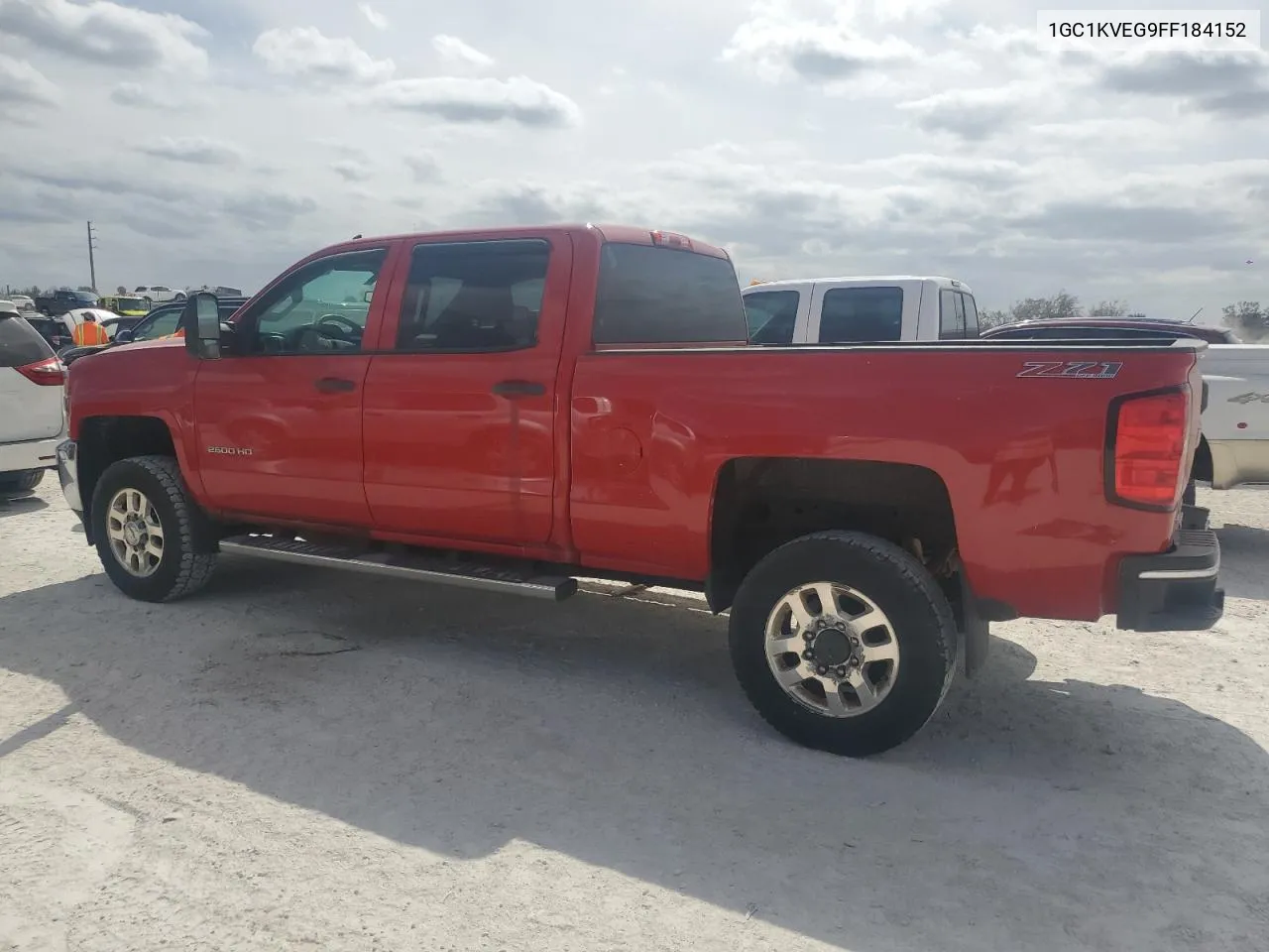 2015 Chevrolet Silverado K2500 Heavy Duty Lt VIN: 1GC1KVEG9FF184152 Lot: 76456084