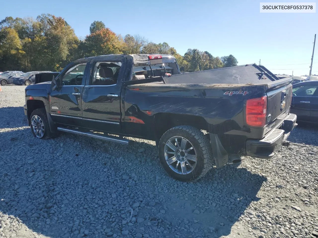 2015 Chevrolet Silverado K1500 High Country VIN: 3GCUKTEC8FG537378 Lot: 76483014