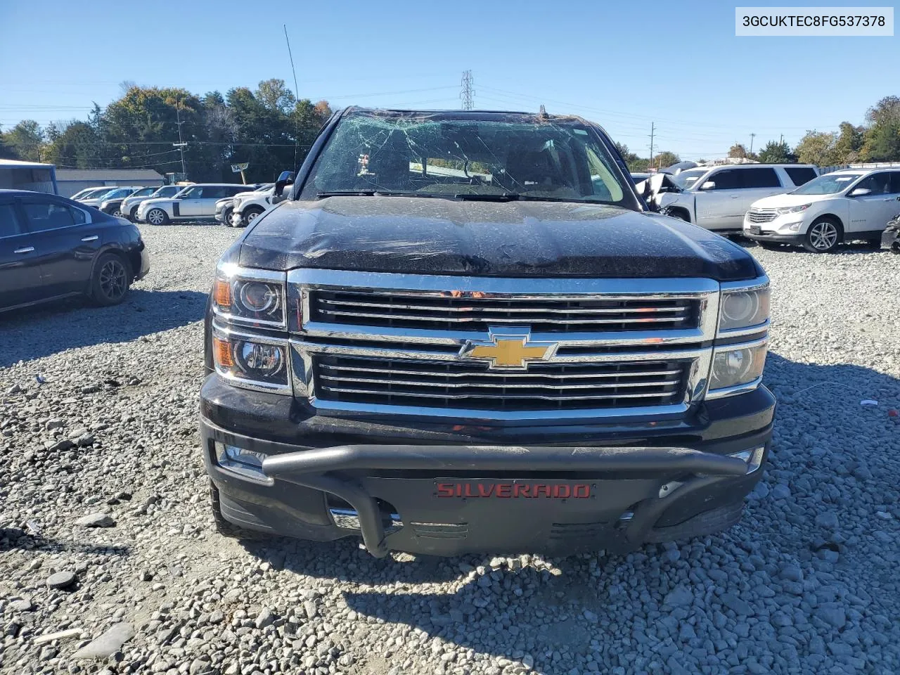 2015 Chevrolet Silverado K1500 High Country VIN: 3GCUKTEC8FG537378 Lot: 76483014