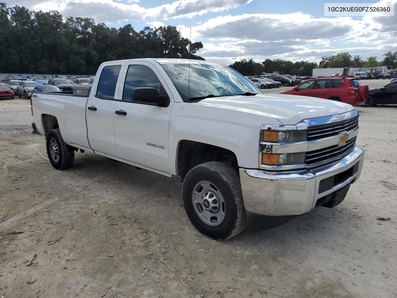 2015 Chevrolet Silverado K2500 Heavy Duty VIN: 1GC2KUEG0FZ526360 Lot: 76504234